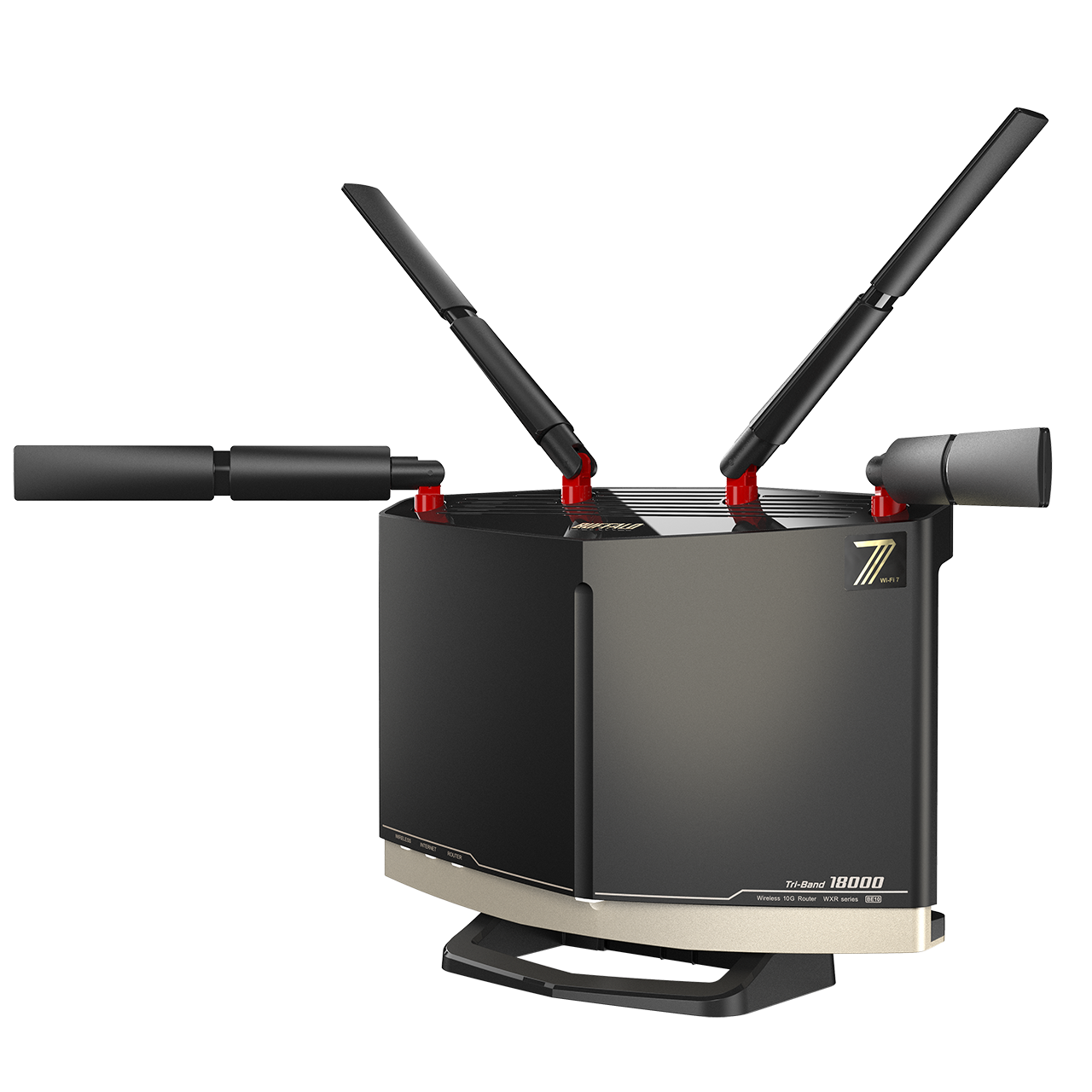 無線LAN親機 WiFiルーター 11be/ax/ac/n/a/g/b 11529＋5764+688Mbps WiFi 7/Ipv6対応 ネット脅威ブロッカー2プレミアム搭載 グラファイトブラック