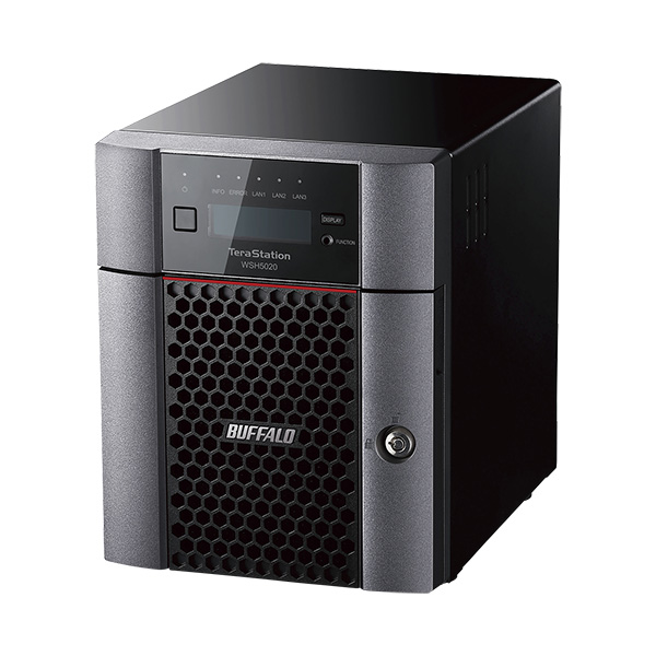 TeraStation WSS2025WG ハードウェアRAID デスクトップ型4ベイNAS 8TB
