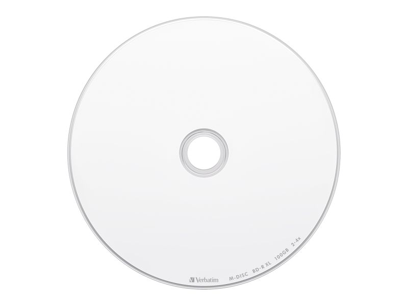 BD-R XL(Video)ディスク 「M-DISC」 片面3層 1回録画用520分 2-4倍速 1枚10mmケース 1印刷可能レーベル