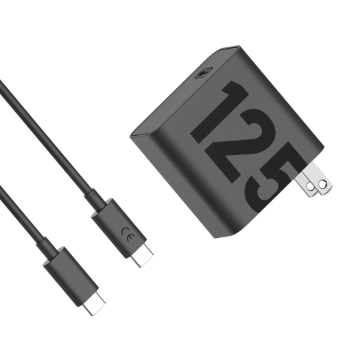125W TurboPower GaN USB_x005F_x005F_x005F_x0002_PD3.0 Charger and 6.5A high speed USB C to C cable