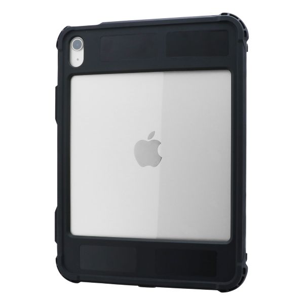 iPad 11インチ (A16)/iPad 10.9インチ (第10世代) 防水・防塵・耐衝撃ケース「SLIM DIVER(スリムダイバー)」 ブラック【エコPKG】
