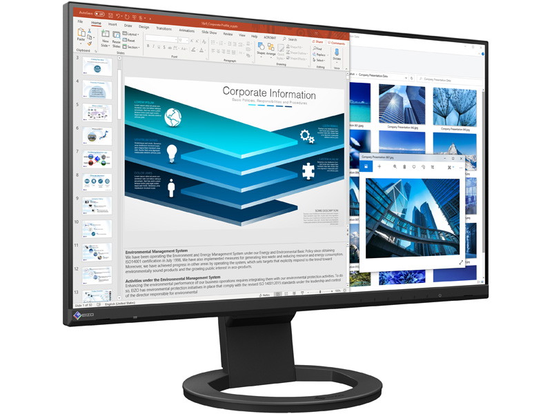 液晶ディスプレイ 23.8型/1920×1080/HDMI、DisplayPort、USB Type-C/ブラック/スピーカー：あり
