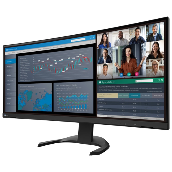 液晶ディスプレイ 34.1型/3440×1440/USB Type-C、DisplayPort、HDMI×2/ブラック/スピーカー：あり