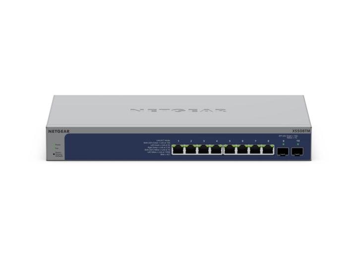 10G/マルチギガ 8ポート 10G SFP+スロット×2 アプリ＆クラウドスマートスイッチ