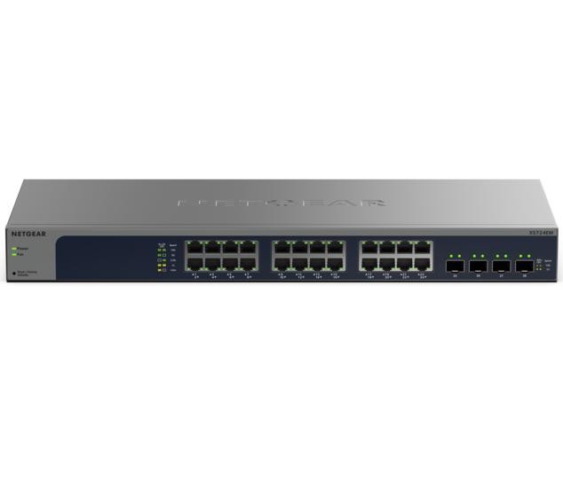 XS724EM マルチギガ対応10Gx24ポート SFP+x4ポート イージースマートスイッチ