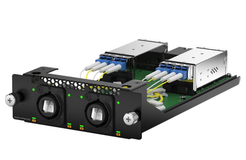 M4350-16M4V用OticalCONx2(SMFトランシーバー x4) NWカード