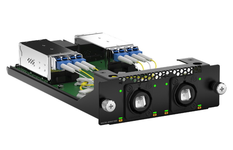 M4350-16M4V用OticalCONx2(MMFトランシーバー x4) NWカード