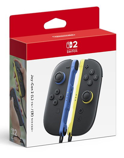 Joy-Con 2 (L) ブルー/(R) ライトイエロー