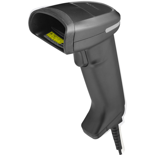 オールレンジ読取 1次元バーコード用レーザー式ガンタイプハンディスキャナ バイブ機能付 USB I/F L-46R-V-BLK-USB