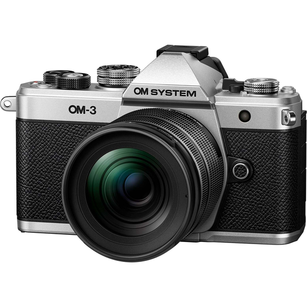 ミラーレス一眼カメラ OM-3 12-45mm F4.0 PRO レンズキット シルバー