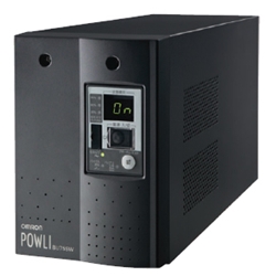 無停電電源装置（常時インバータ給電） 750VA/500W：縦置