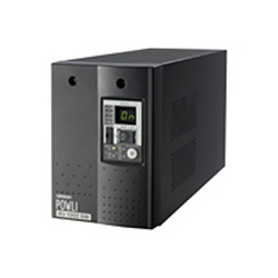 無停電電源装置（常時インバータ給電） AC200V：1000VA/700W：縦置