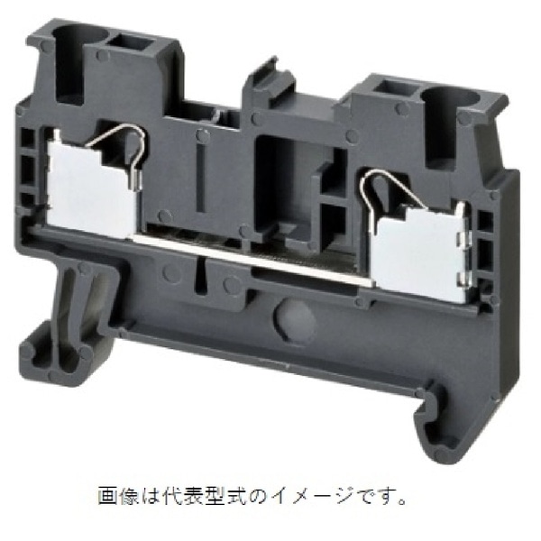 DINレール端子台 プッシュインタイプ