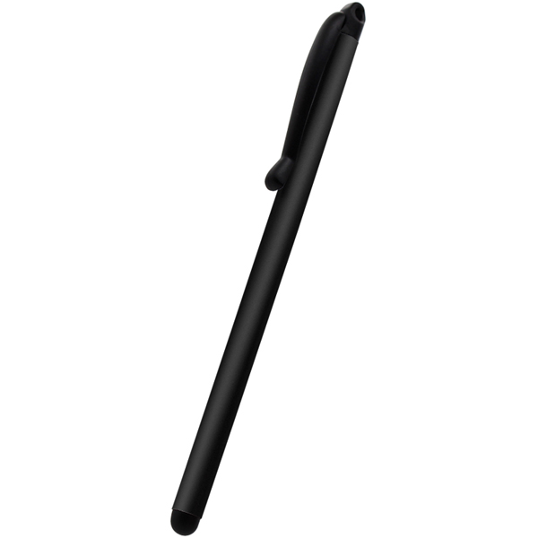 スマートフォン・タブレット用タッチペン/スリムタッチペン/TPSE06シリーズ/静電容量方式/ストラップホール付き/ブラック