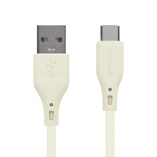 スマートフォン用USBケーブル/USB2.0規格準拠/A-C/（Aオス-Cオス）/シリコンケーブル/3A出力/温度センサー搭載/1.5m/150cm/キナリ