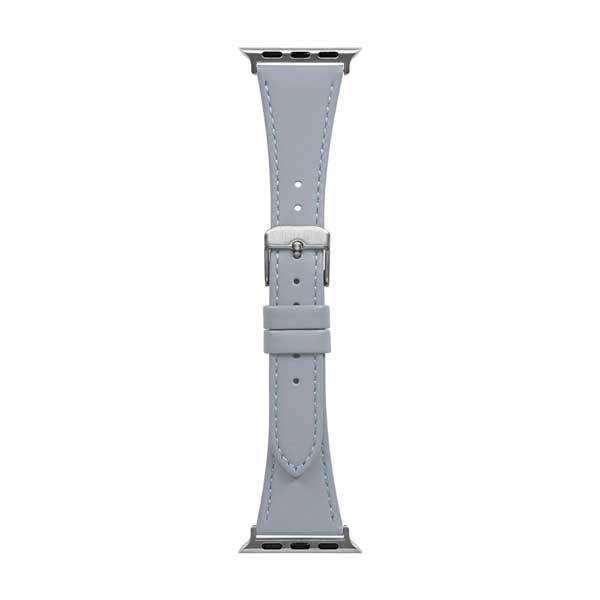 Apple Watch用バンド/アップルウォッチバンド/38mm/40mm/41mm/ニュアンスカラー/スリムレザーバンド/ダルブルー