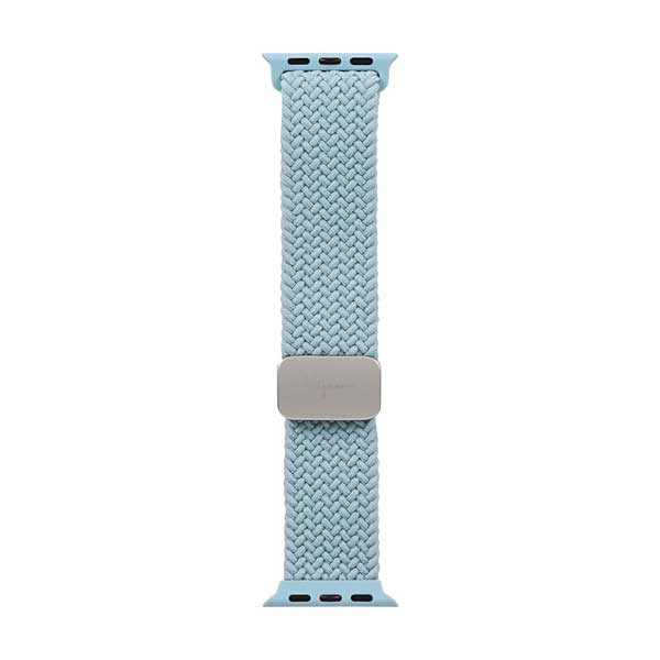 Apple Watch用バンド/アップルウォッチバンド/38mm/40mm/41mm/ニュアンスカラー/マグネットバックル/ナイロン/ダルブルー