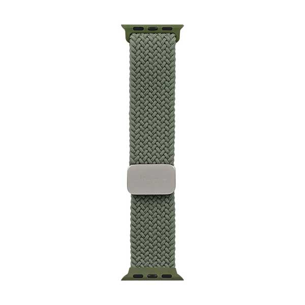 Apple Watch用バンド/アップルウォッチバンド/38mm/40mm/41mm/ニュアンスカラー/マグネットバックル/ナイロン/セージグリーン