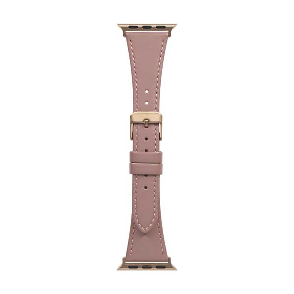Apple Watch用バンド/アップルウォッチバンド/38mm/40mm/41mm/ニュアンスカラー/スリムレザーバンド/アッシュローズ