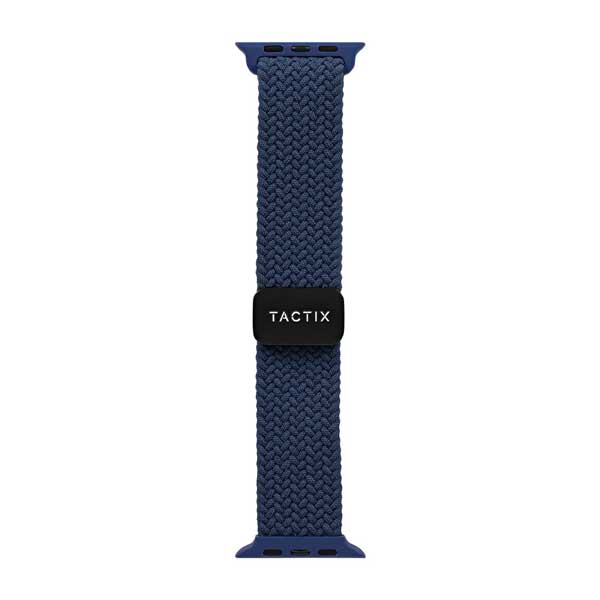 Apple Watch用バンド/アップルウォッチバンド/42mm/44mm/45mm/49mm/ナイロンバンド/マグネットバックル/ネイビー