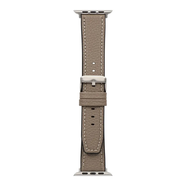 Apple Watch用バンド/アップルウォッチバンド/42mm/44mm/45mm/46mm/49mm/シュリンクレザー/VORGAL/トープ