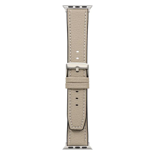 Apple Watch用バンド/アップルウォッチバンド/38mm/40mm/41mm/42mm/シュリンクレザー/VORGAL/サンドベージュ