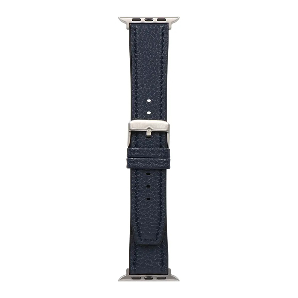 Apple Watch用バンド/アップルウォッチバンド/42mm/44mm/45mm/46mm/49mm/シュリンクレザー/VORGAL/ネイビー