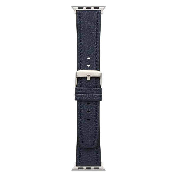 Apple Watch用バンド/アップルウォッチバンド/38mm/40mm/41mm/42mm/シュリンクレザー/VORGAL/ネイビー