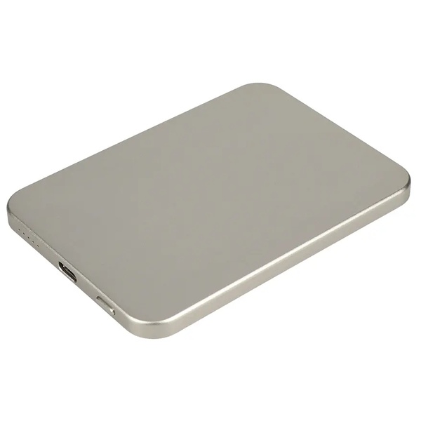 超薄型 準固体ワイヤレスモバイルバッテリー 5000mAh PD20W ホワイト