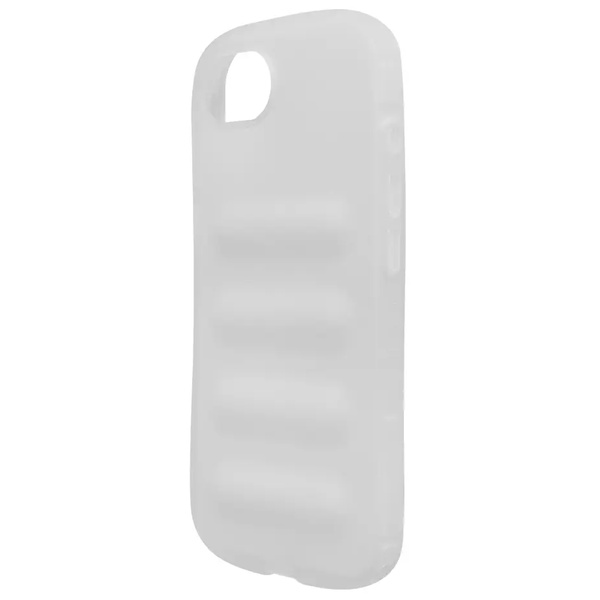 iPhoneケース/背面ケース/iPhone 17e用/iPhone 16e用/観ラクるケース Rib（リブ）/リングストラップ付き/クリアマット