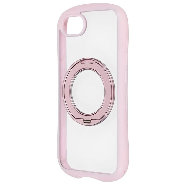 iPhoneケース/背面ケース/iPhone 17e用/iPhone 16e用/観ラクるケース Loop（ループ）/スタンド機能付き/ピンク