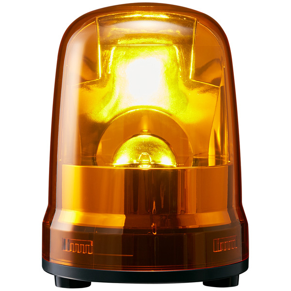 大型LED回転灯 黄 AC100V