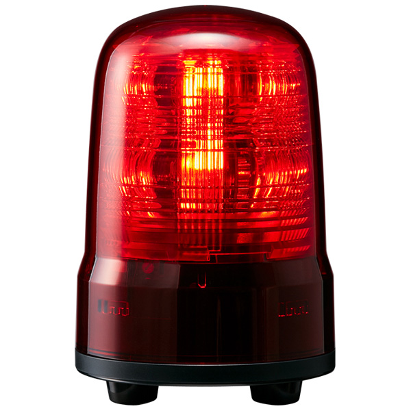 小型LED回転灯 赤 DC12～24V