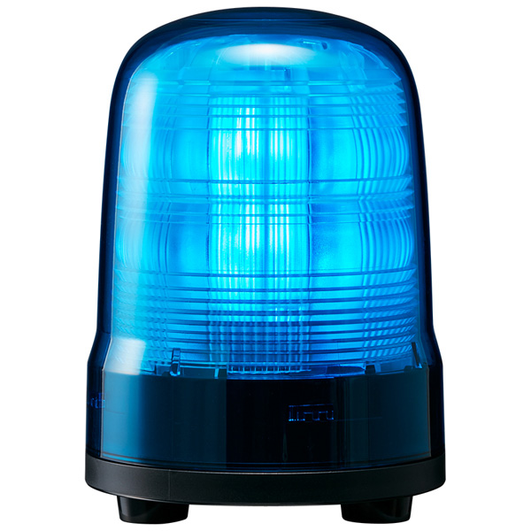 中型LED回転灯 青 DC12～24V