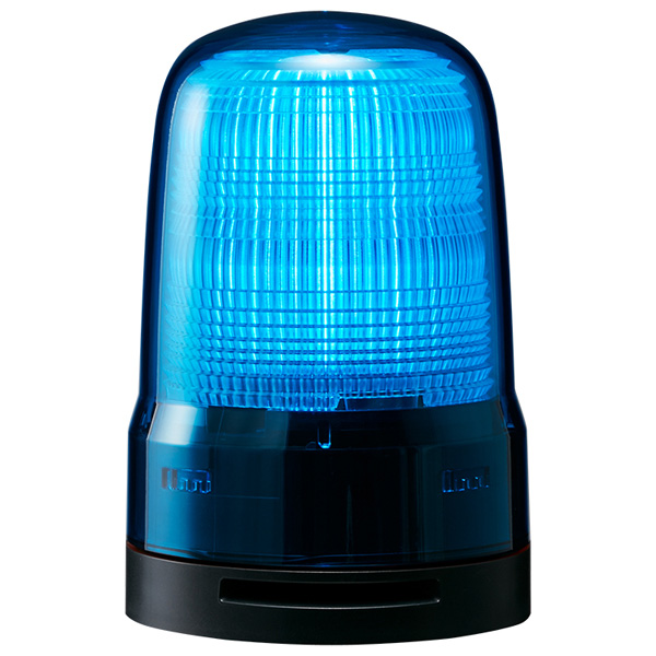 小型LED表示灯 青 DC12～24V ブザー付き