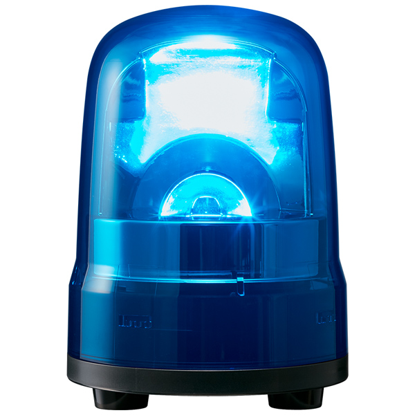 中型LED回転灯 青 DC12～24V