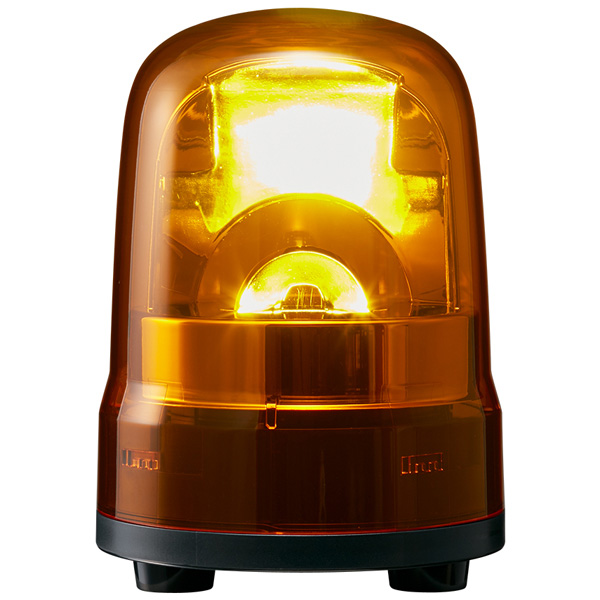 中型LED回転灯 黄 AC100～240V
