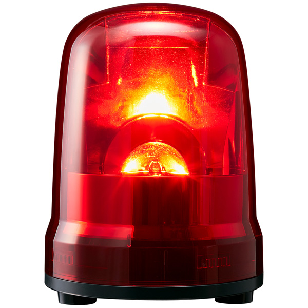 大型LED回転灯 赤 DC12～24V