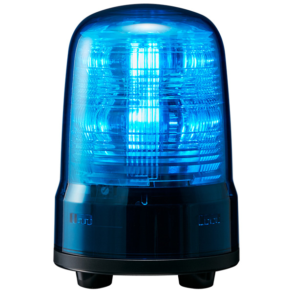 小型LED回転灯 青 DC12～24V