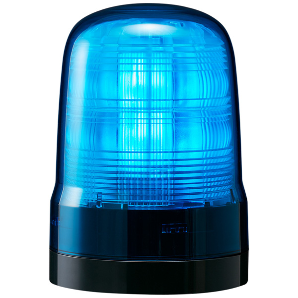 中型LED回転灯 青 DC12～24V
