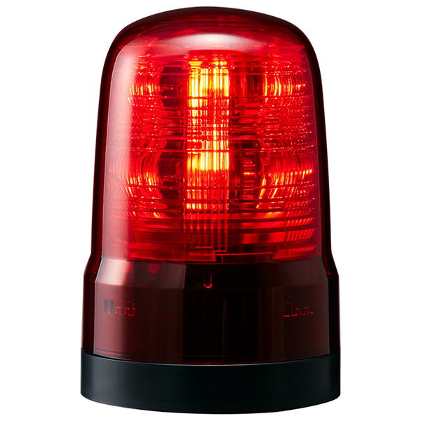 小型LED回転灯 赤 AC100～240V