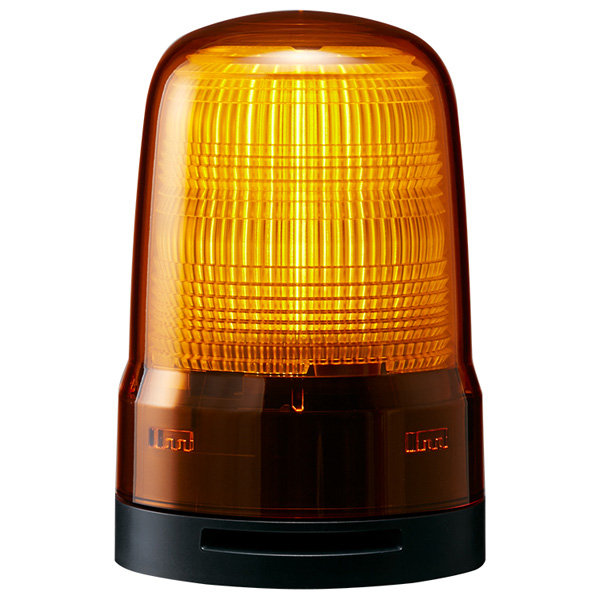 小型LED表示灯 黄 DC12～24V ブザー付き
