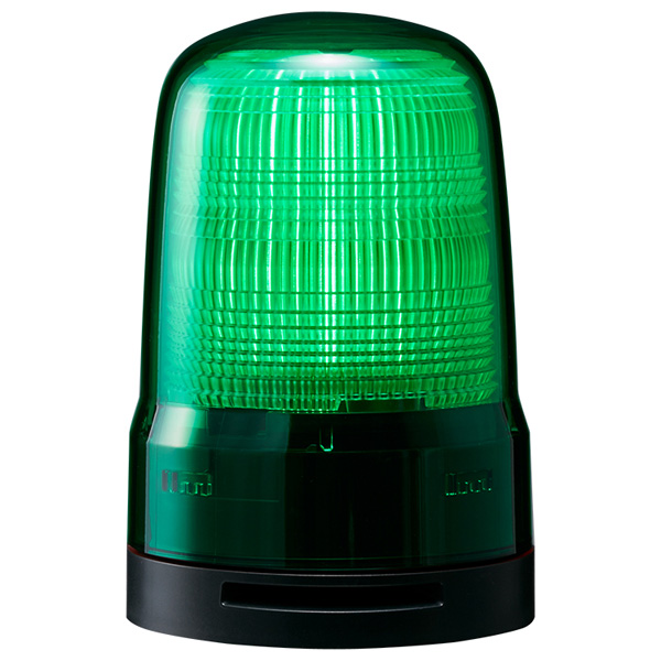 小型LED表示灯 緑 AC100～240V ブザー付き