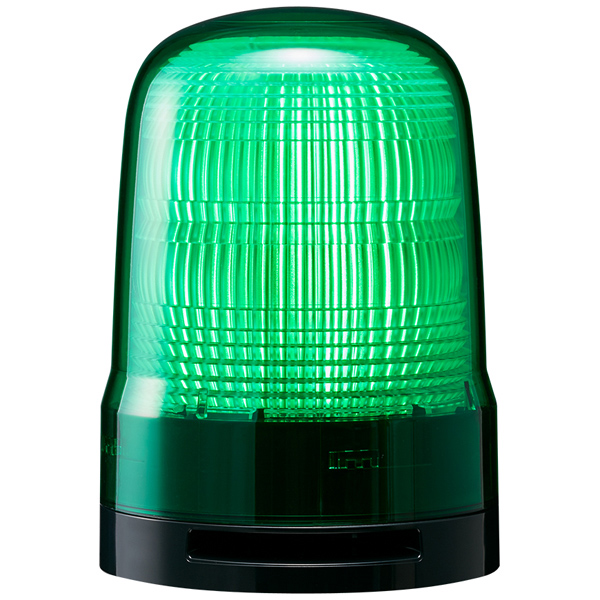 中型LED表示灯 緑 AC100～240V ブザー付き