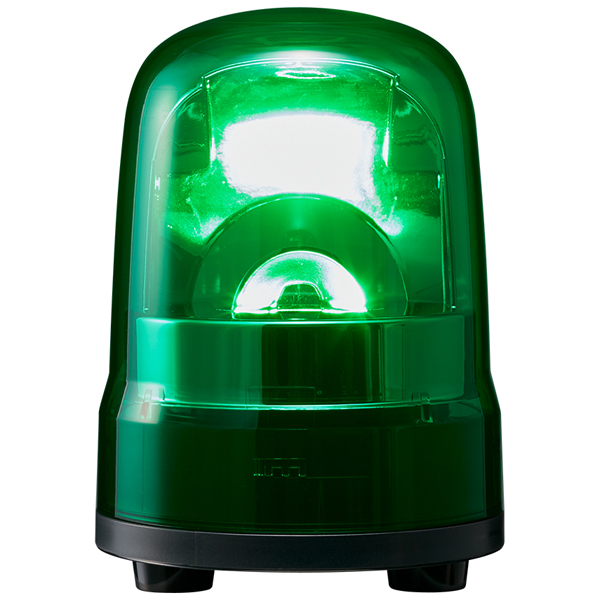 中型LED回転灯 緑 AC100V