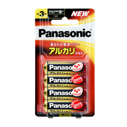 アルカリ乾電池 単3形 4本ブリスターパック