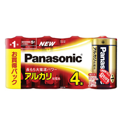 アルカリ乾電池 単1形 4本シュリンクパック