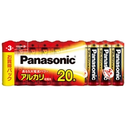 アルカリ乾電池 単3形 20本シュリンクパック