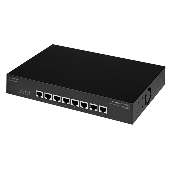 8ポート 全ポート10GbE対応 アンマネージドスイッチ