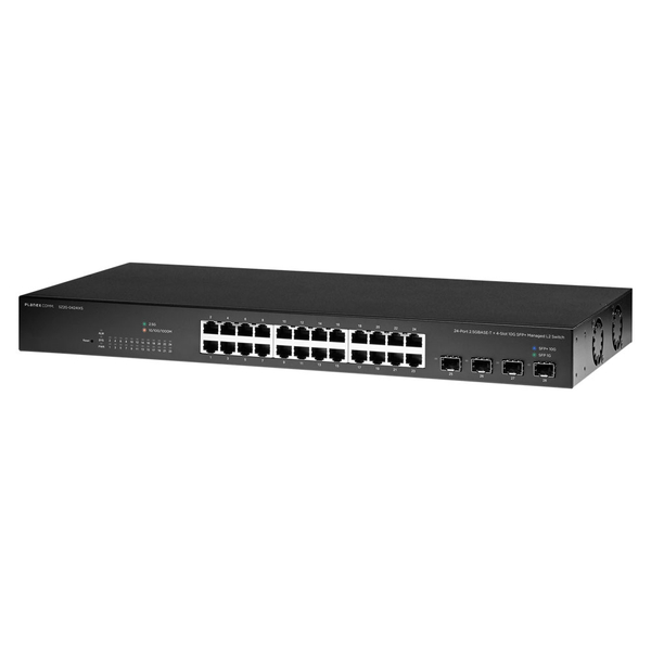 24ポート 2.5GBASE-T + 4スロット 10G SFP+ マネージドL2スイッチ